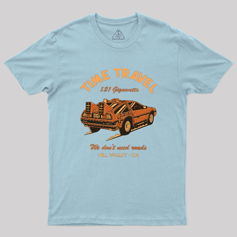 Vintage Time Travel Geek T-Shirt