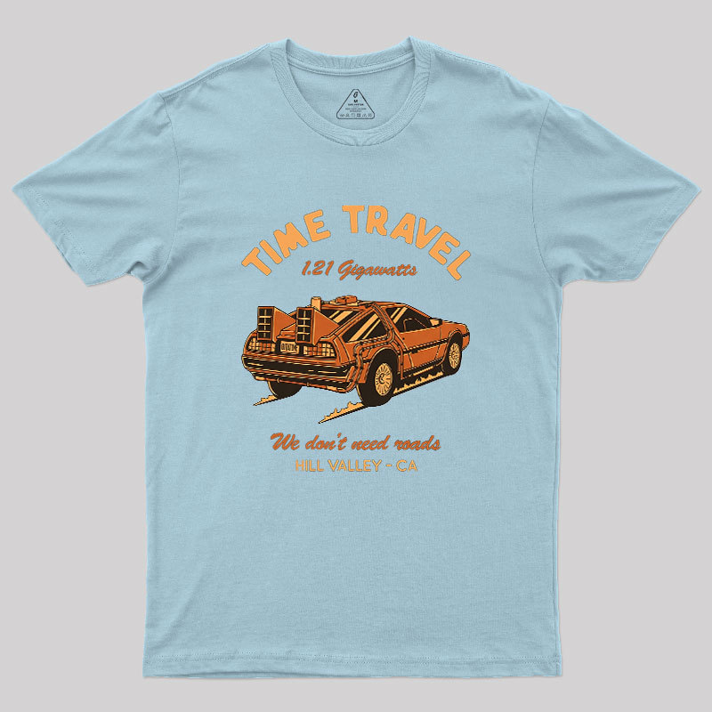 Vintage Time Travel Geek T-Shirt