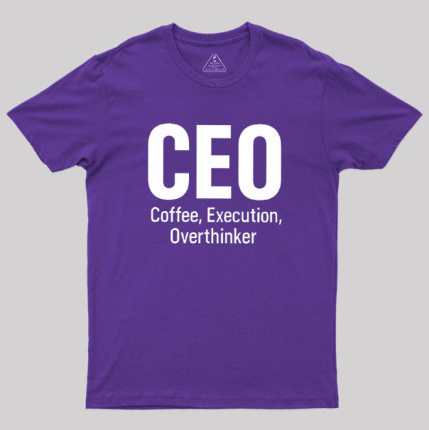 Alternative CEO Geek T-Shirt