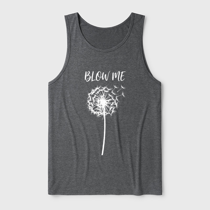Dandelion Joke Ultra Soft Heather Tank