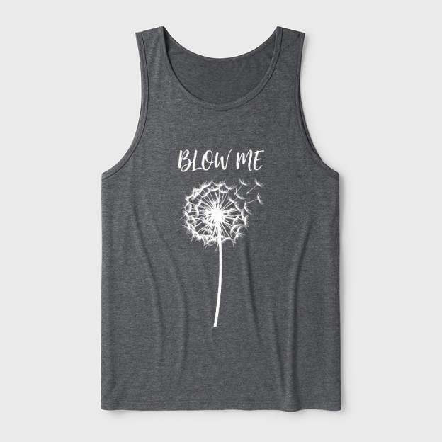 Dandelion Joke Ultra Soft Heather Tank