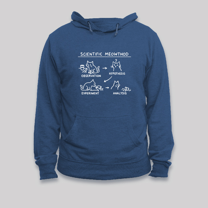 Scientific Meowthod Geek Hoodie