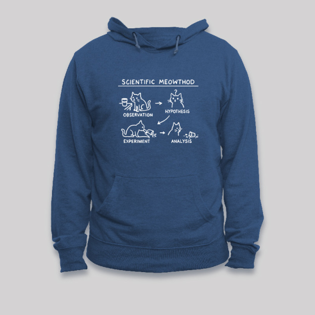 Scientific Meowthod Geek Hoodie