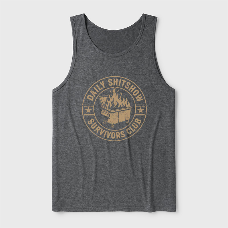 Daily Shitshow Ultra Soft Heather Tank