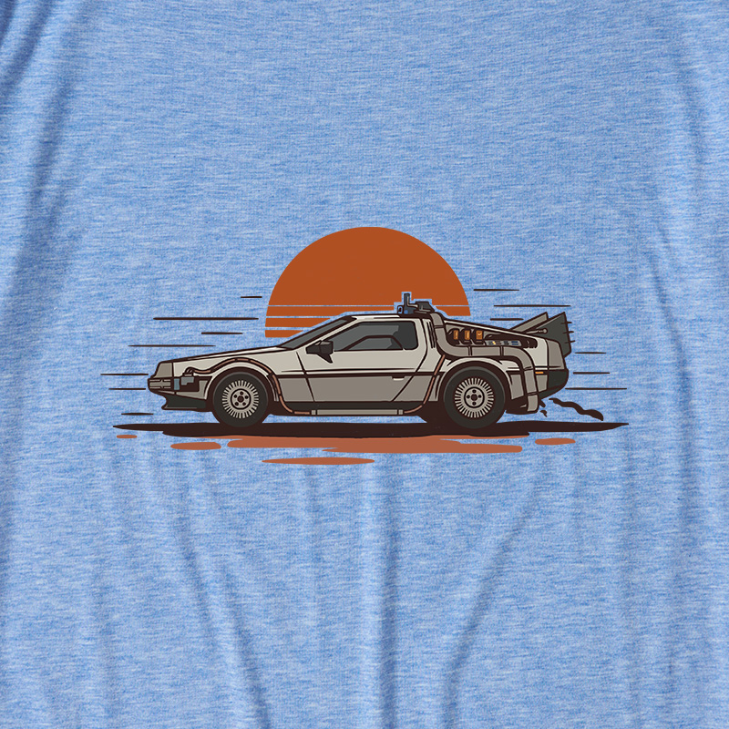 Back to Sunset Ultra Soft Heather Tees
