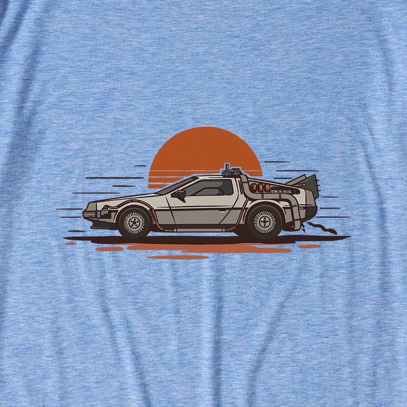 Back to Sunset Ultra Soft Heather Tees