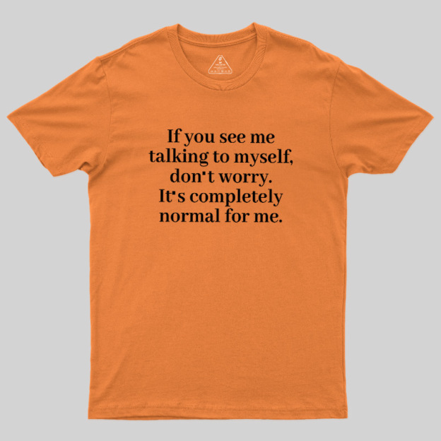 Self Talk Club Geek T-Shirt