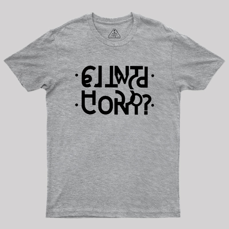 Secret Message Geek T-Shirt