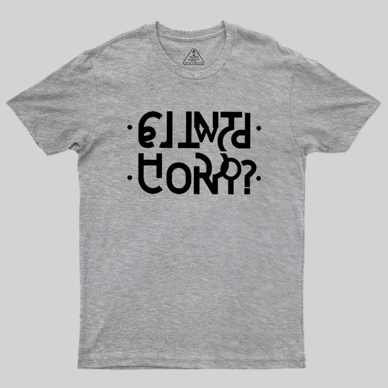 Secret Message Geek T-Shirt