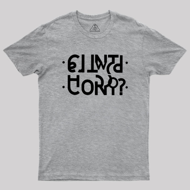 Secret Message Geek T-Shirt