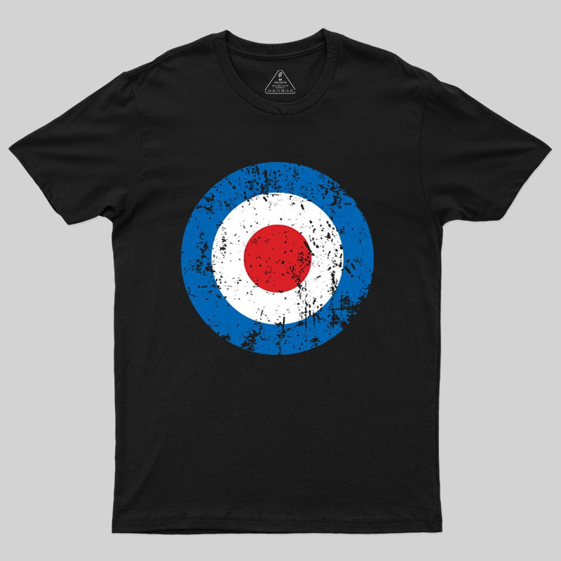 80s Blue White Red Geek T-Shirt