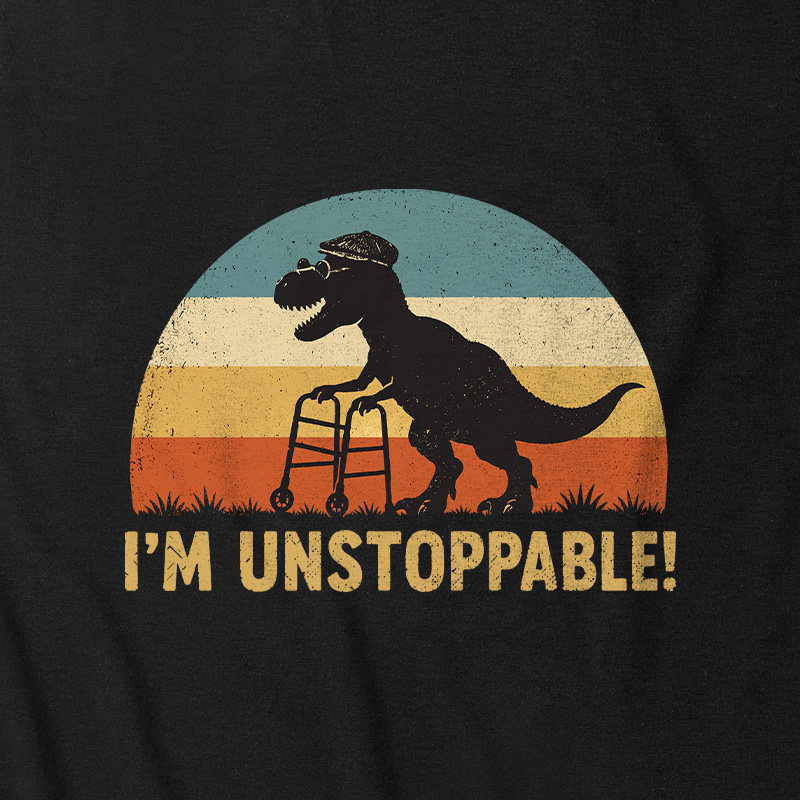 I'm Unstoppable Ultra Soft Heather Tank