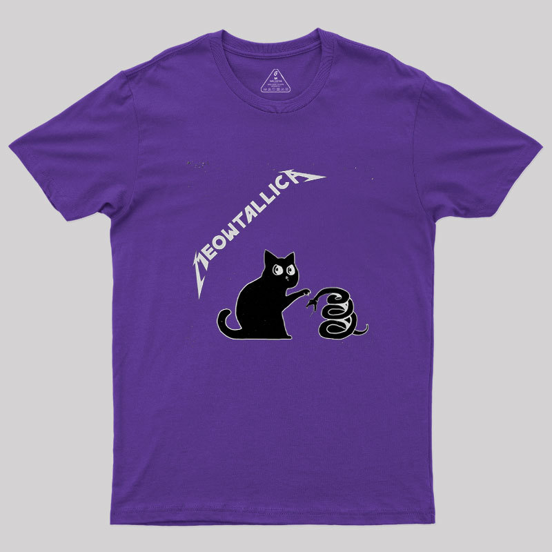 The Black Meow Geek T-Shirt