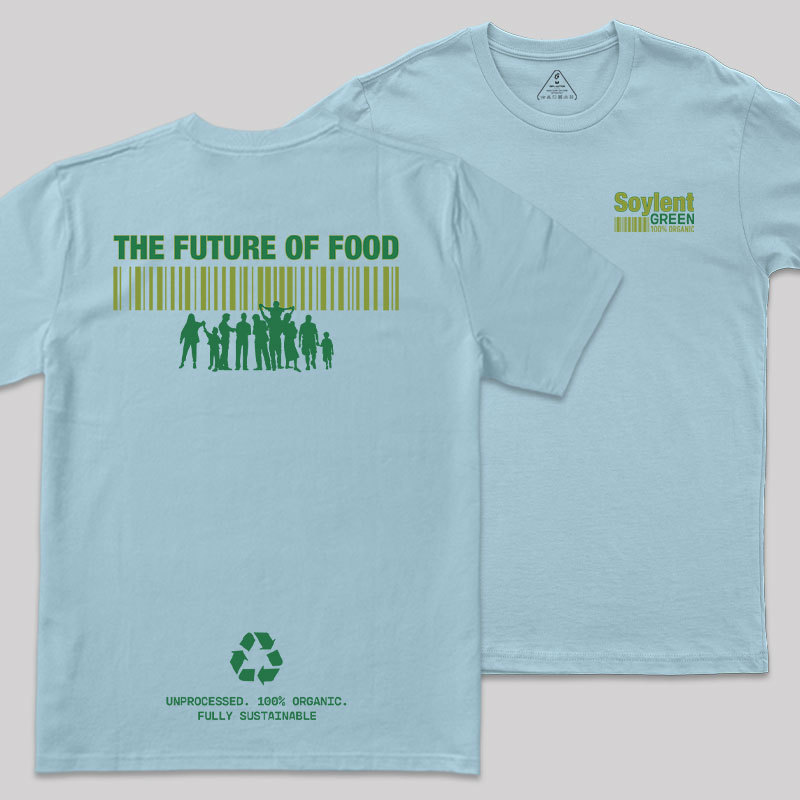 Soylent Green Front and Back Printing Geek T-Shirt