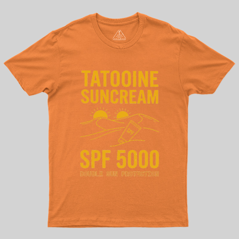 Two-Sun Desert Sunscreen Geek T-Shirt