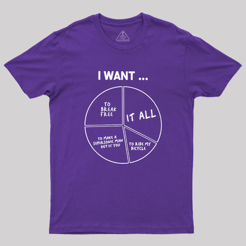 I Want To Geek T-Shirt