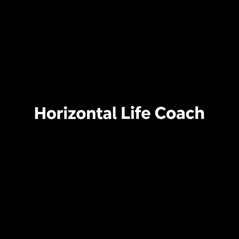 Horizontal Life Coach Geek T-Shirt