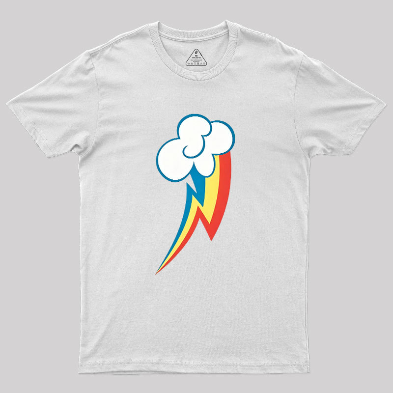 Rainbow Cloud Geek T-Shirt