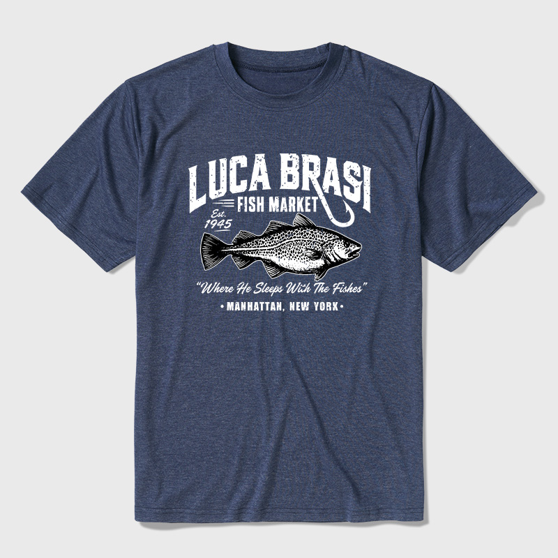 Luca Brasi Fishing Charters Ultra Soft Heather Tee