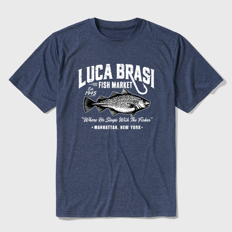 Luca Brasi Fishing Charters Ultra Soft Heather Tee