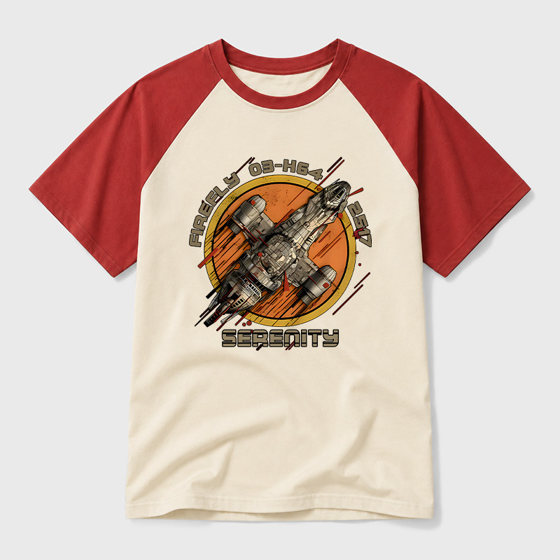 Firefly Junker Geek Retro Raglan T-Shirt