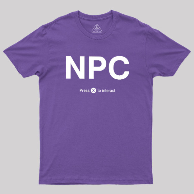 NPC Geek T-Shirt