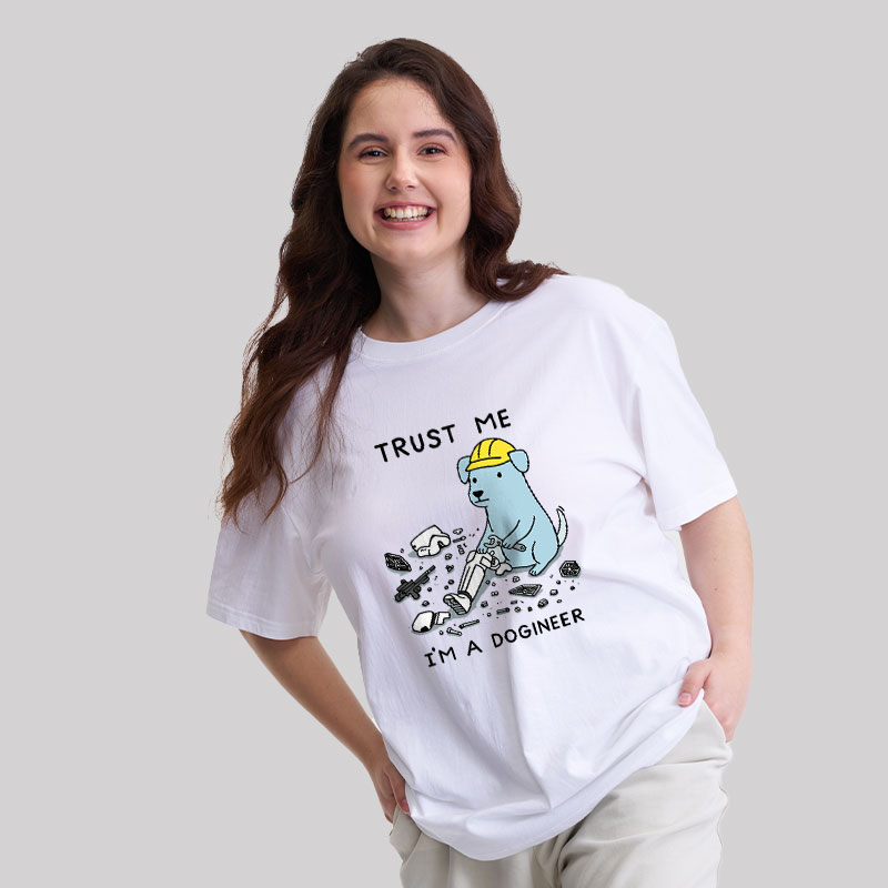 I'm A Dogineer Geek T-Shirt