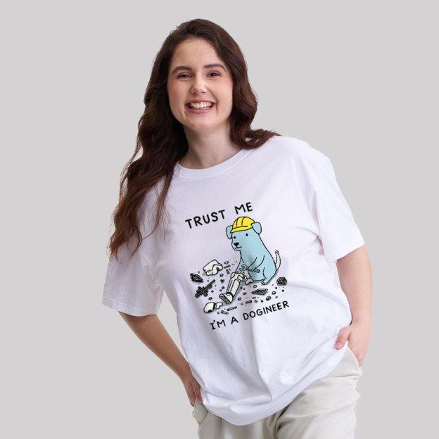 I'm A Dogineer Geek T-Shirt