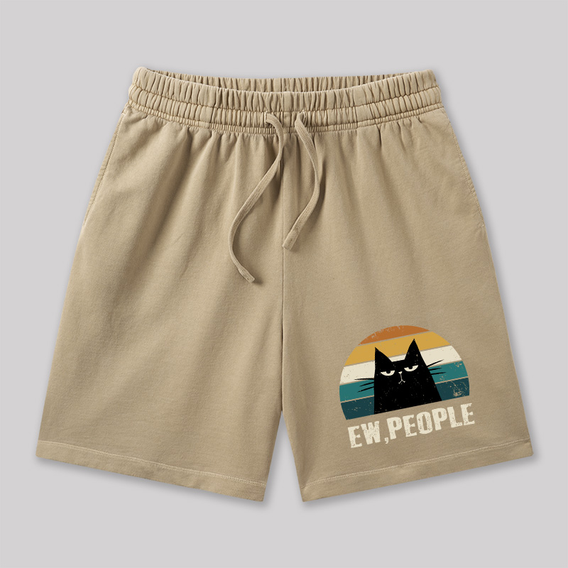 Ew People Geeky Washed Shorts