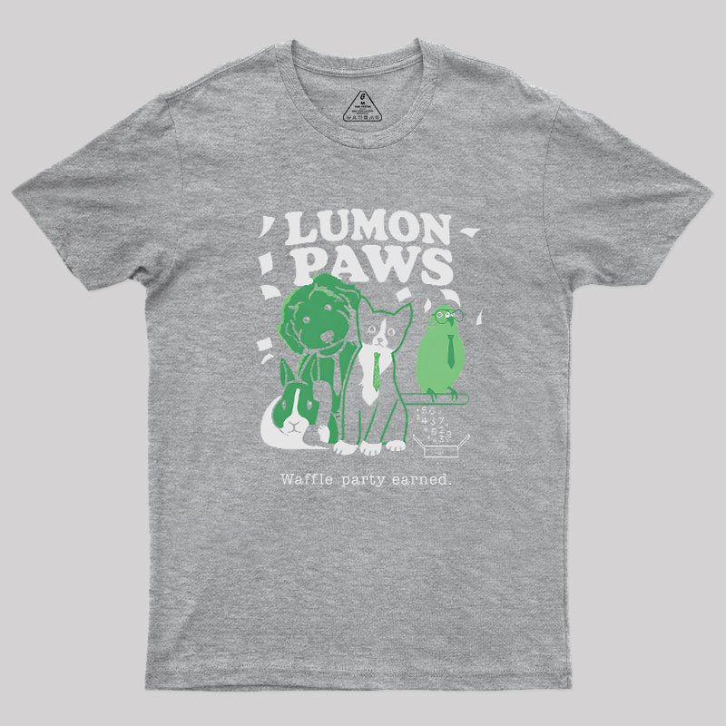 Lumon Paws Geek T-Shirt