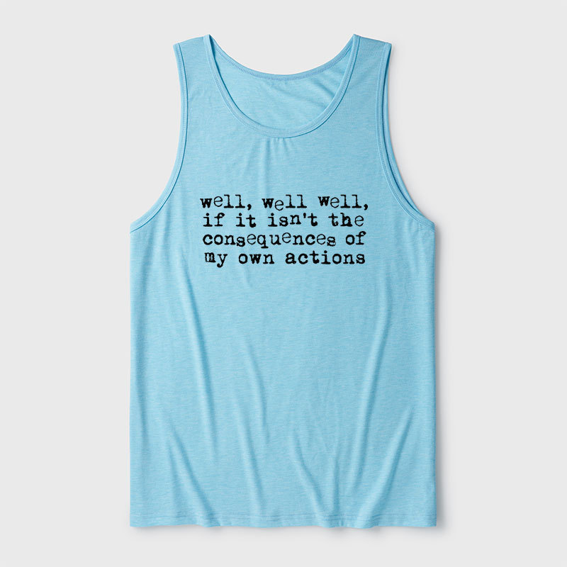 Consequences Ultra Soft Heather Tank