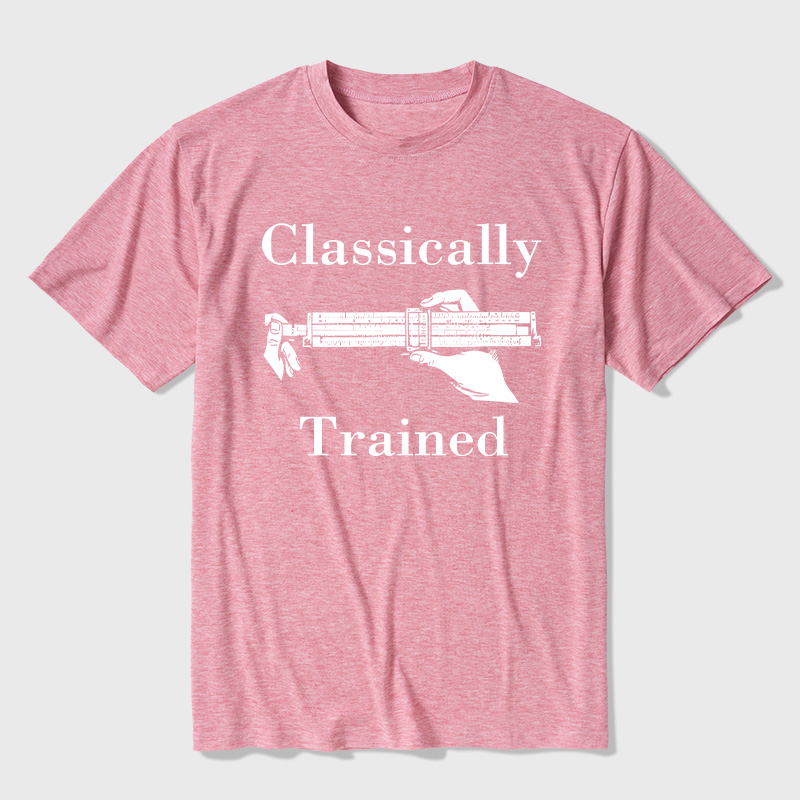 Slide Rule Classically Trained Ultra Soft Heather Tees