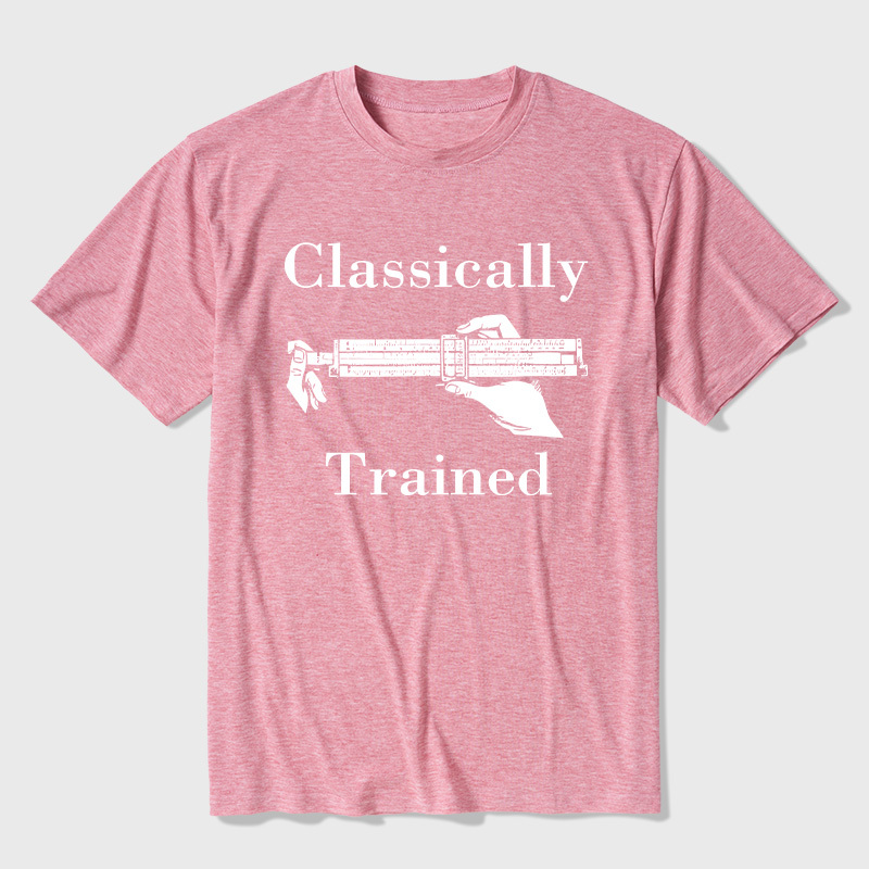 Slide Rule Classically Trained Ultra Soft Heather Tees