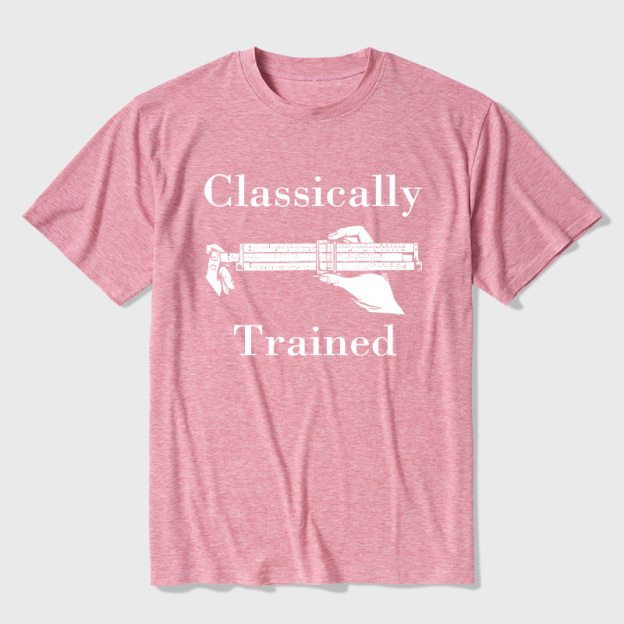 Slide Rule Classically Trained Ultra Soft Heather Tees