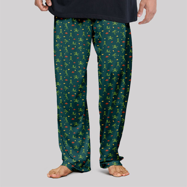 Alien Antics Green Geek Loungewear Pants