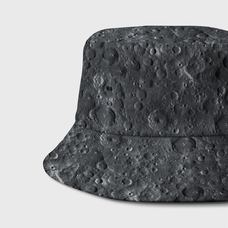 Lunar Surface Geek Bucket Hat