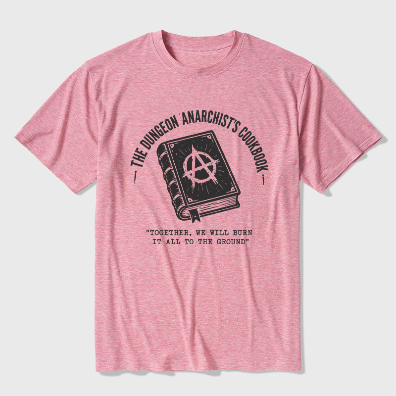 Dungeon Anarchist's Cookbook Ultra Soft Heather Tee