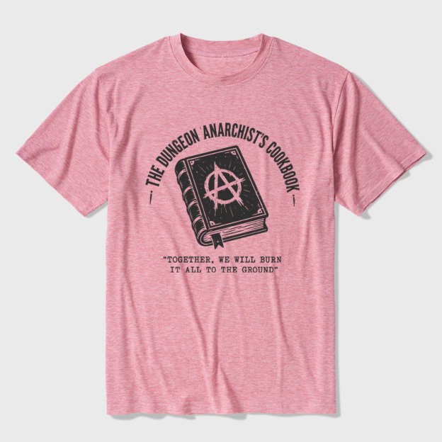 Dungeon Anarchist's Cookbook Ultra Soft Heather Tee