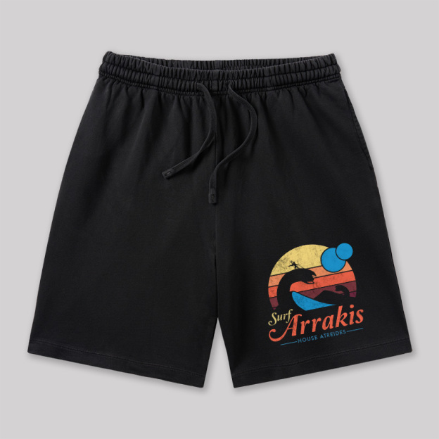 Visit Arrakis Geeky Washed Shorts
