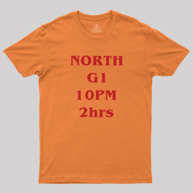 NORTH G1 10PM 2h Geek T-Shirt
