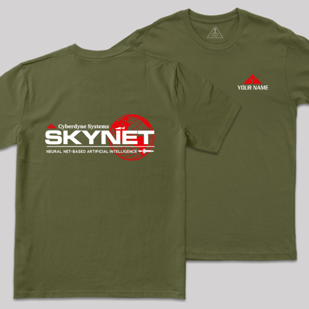 Personalized Classic Skynet Geek T-Shirt