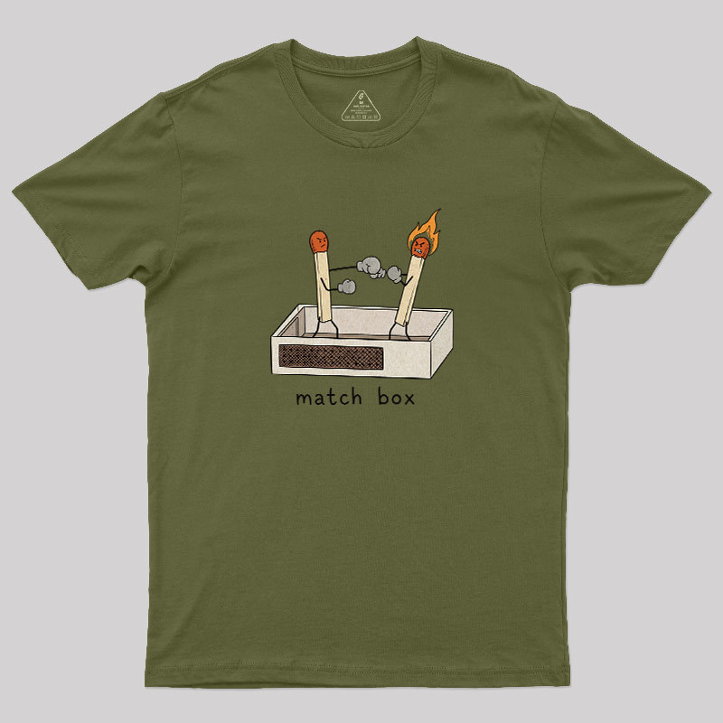 Funny Matchbox Geek T-Shirt