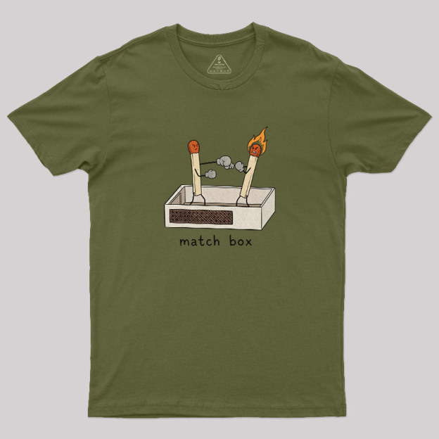 Funny Matchbox Geek T-Shirt