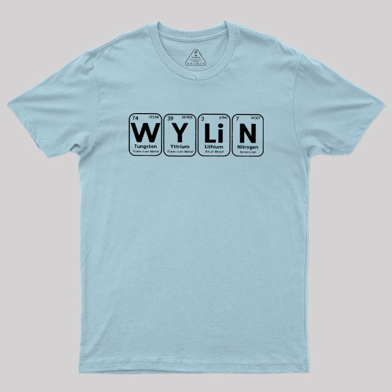 Wylin Periodic Table Geek T-Shirt