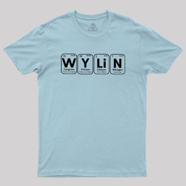 Wylin Periodic Table Geek T-Shirt
