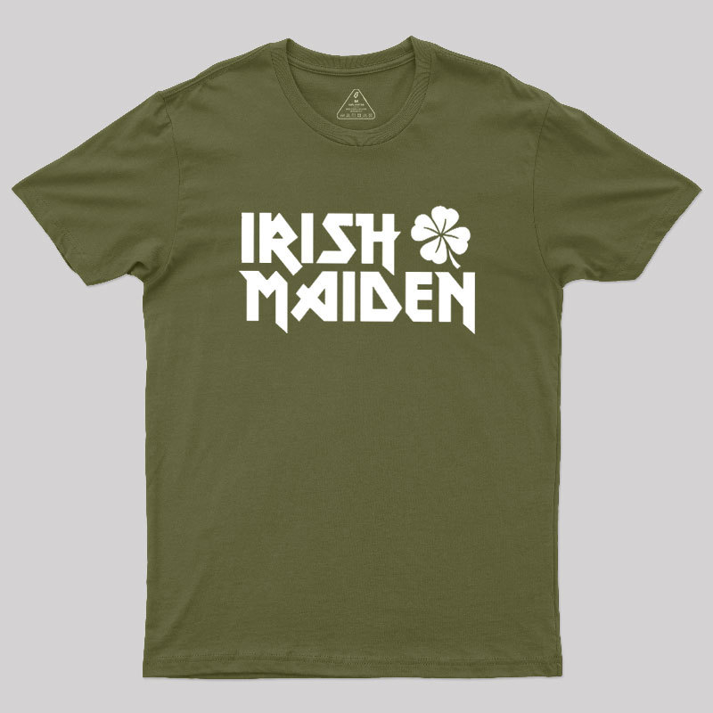 Irish Maiden Geek T-Shirt