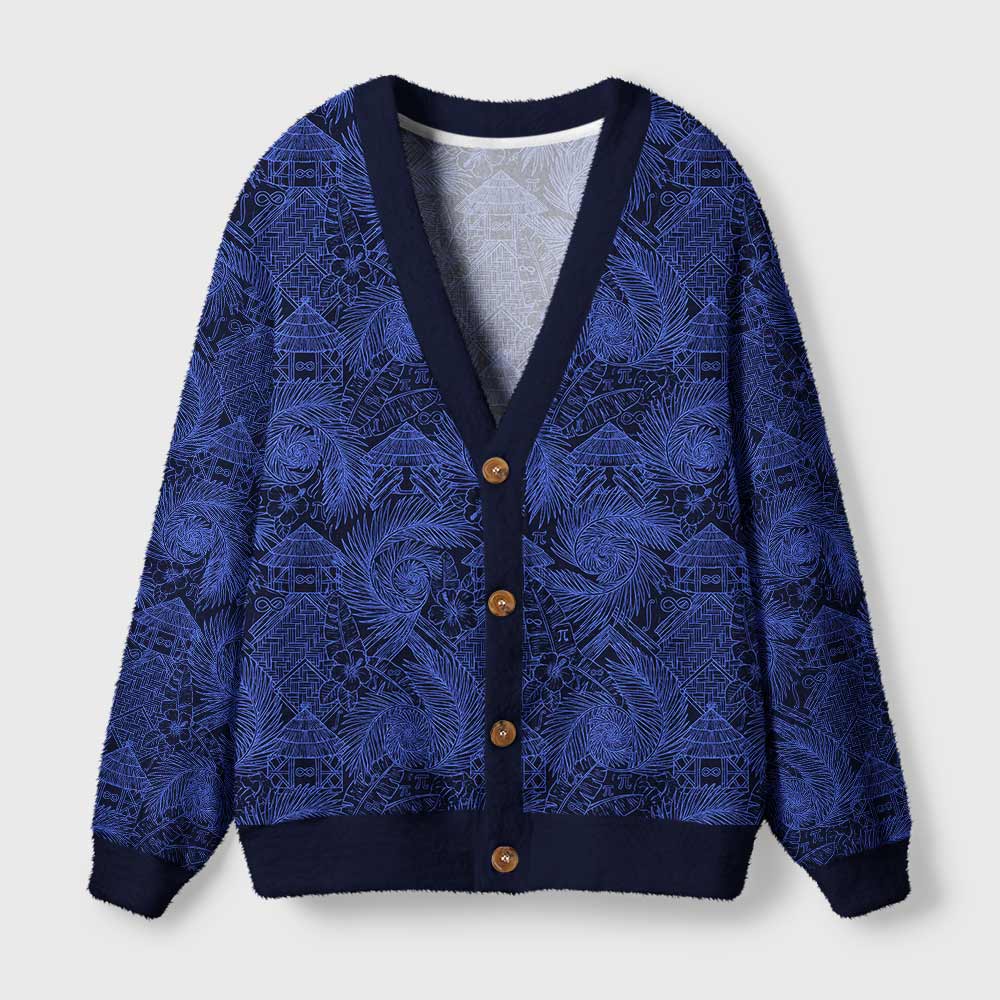 Fractal Mind Geek Ugly Cardigan Sweaters