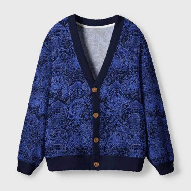 Fractal Mind Geek Ugly Cardigan Sweaters