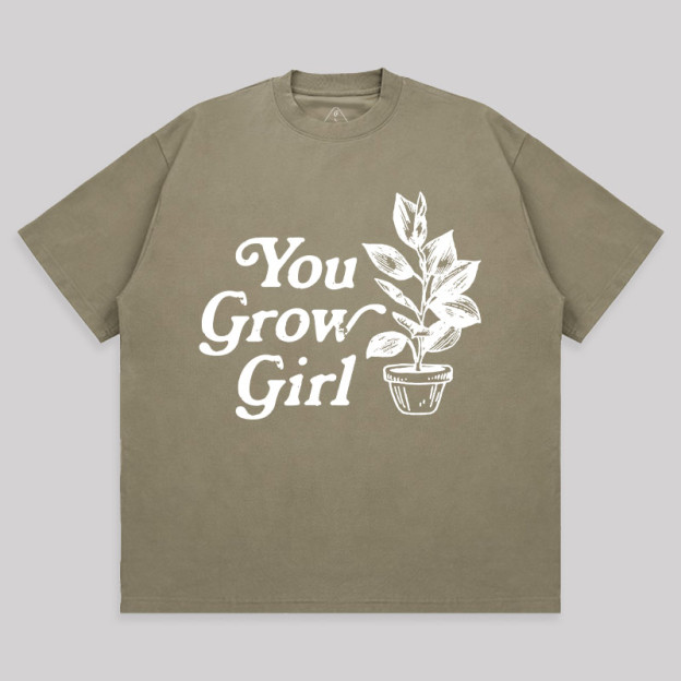 You Grow Girl Unisex Oversized T-shirt