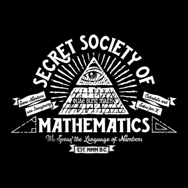 Illumathnati - Secret Society of Math Geek T-Shirt